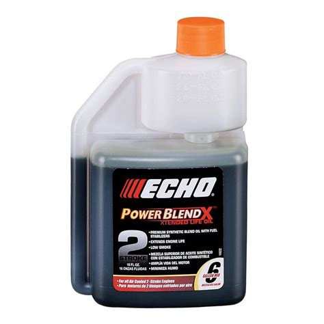 Echo Power Blend Oz Stroke Cycle Engine Oil The Home Depot
