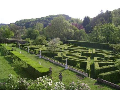 French Baroque Ornamental Gardens Landscape Design Ainavu Arhitektūra