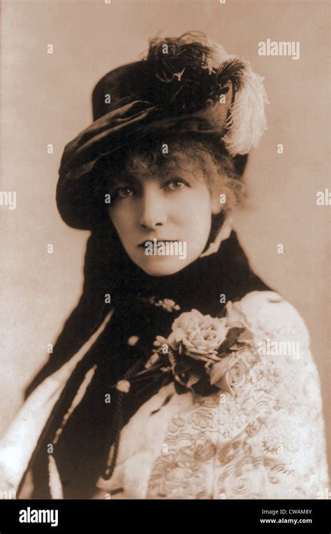Sarah Bernhardt 1844 1923 Französische Schauspielerin Ca 1880