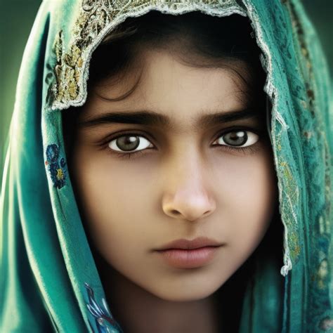 Alluring Portrait Of Afghan Girl Sharbat