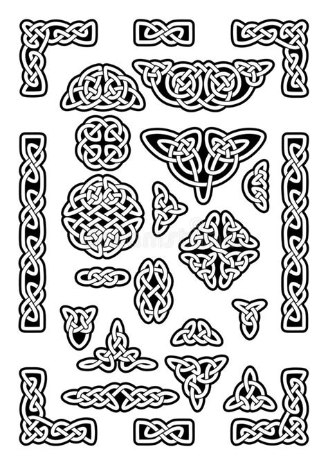 Celtic Knots Collection Stock Vector Illustration Of Decoration 63731145