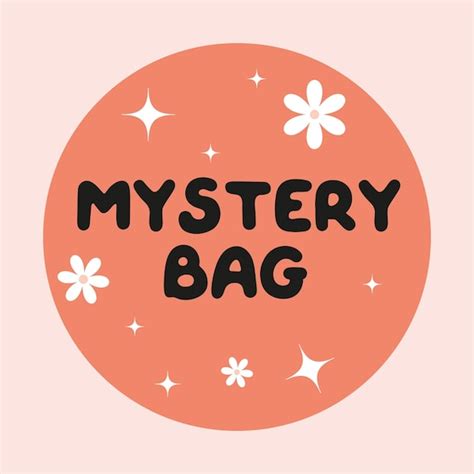 Mystery Bag Sticker Mystery Bag Prints Mystery Prints Etsy