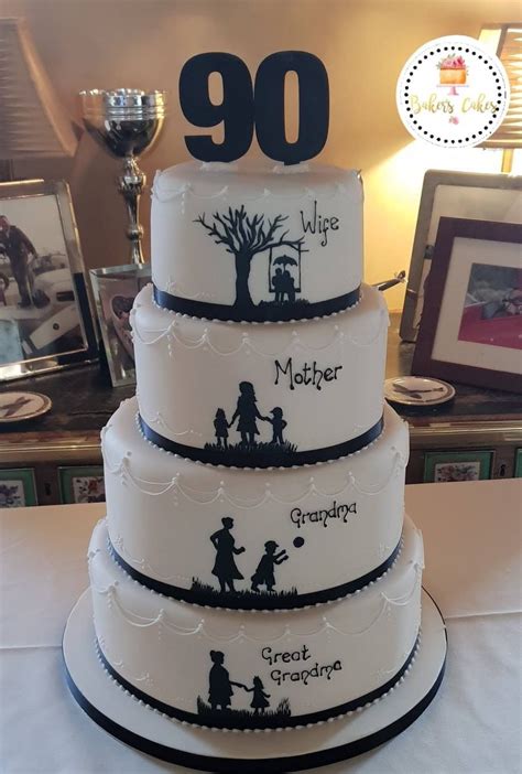 Pin By Nirupa Mathew On Partay 90th Birthday Cakes 90th Birthday