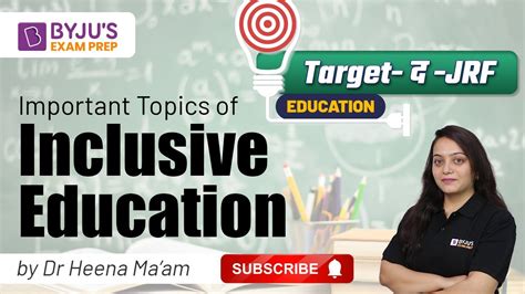 Ugc Net June 2022 Important Topics Of Inclusive Education Education