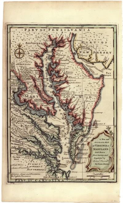 On Demand Prints From The Map Collection Maryland State