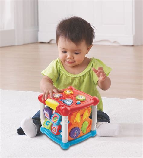Vtech Baby Turn And Learn Cube Puzzles Baby Bunting Au