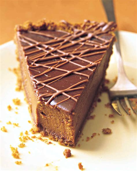 Now that you have filled the crafting area with the correct pattern, the pumpkin pie will appear in the box. Triple-Chocolate Pumpkin Pie Recipe & Video | Martha Stewart