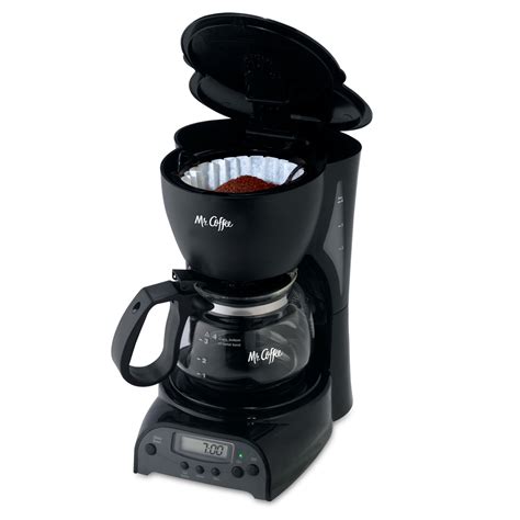 Mr Coffee Simple Brew 4 Cup Programmable Coffee Maker Black Drx5 Rb