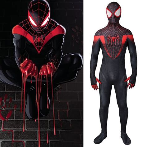 With This Miles Morales Costume You Will Become Spiderman Immediately
