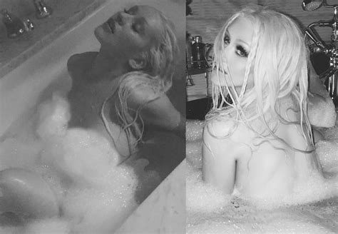 Christina Aguilera And Gillian Andersons Irrelevant Old Lady Nudity