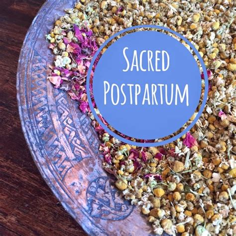 sacred postpartum defined sarah josey