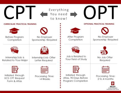 Cpt Vs Opt Everything You Need To Know Kelleyconnect Kelley School