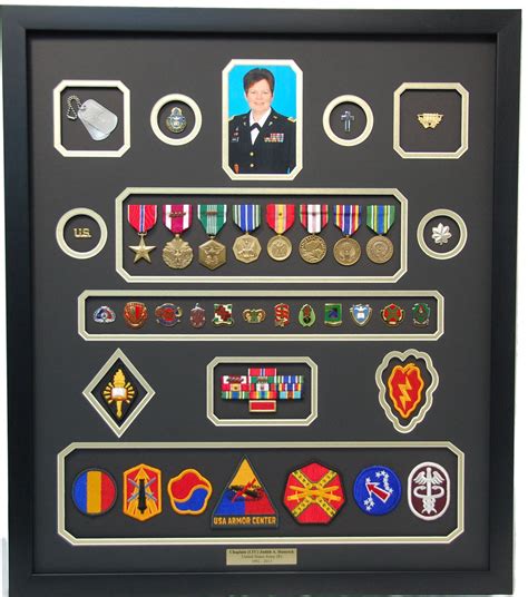 Us Army Chaplain Shadow Box Display Frame Military Memories And More