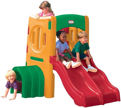 Little Tikes Twin Slide Tunnel Climber Toys For Kids 1 Year And Above