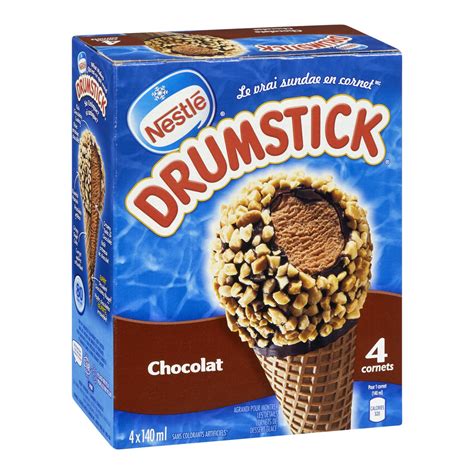 Drumstick Au Chocolat 140 Ml Crème Glacée Et Sorbet Mayrand