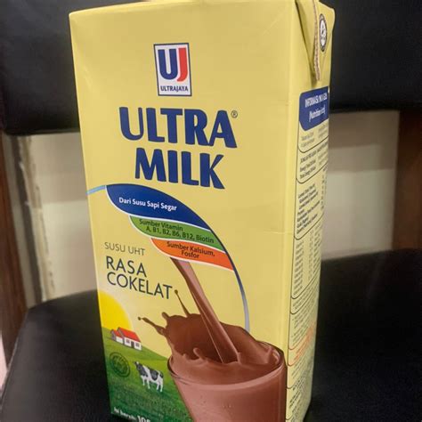 Susu Ultra Milk Coklat Kemasan 1 Liter