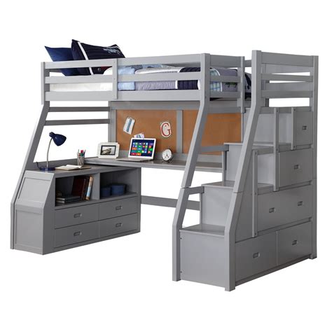 Bunk Bed With Desk Ladegamerican