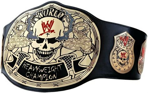 Wwf Wrestling Belt Smoking Skull Championship Belt Replica Belt