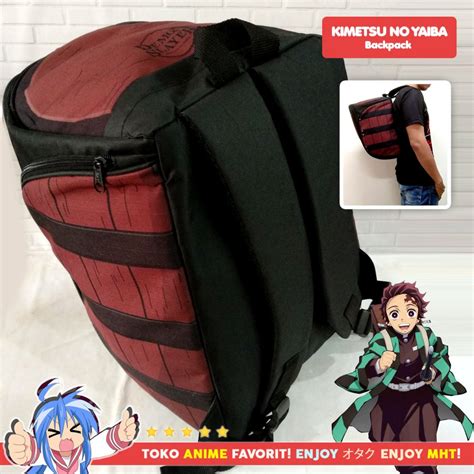 Tas Backpack Anime Kimetsu No Yaiba Nezuko Box Style Toko Anime