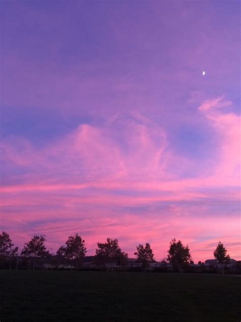 Lilac Sunset Lilac Sky Sky Aesthetic Pretty Sky