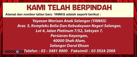 Tabung warisan anak selangor, better known as tawas is a program under the state government that is handled by the yayasan warisan anak selangor (yawas) and is open to citizens born in selangor that fulfills the other criteria set. Tabung Warisan Anak Selangor (TAWAS) ⋆ Home is where My ...
