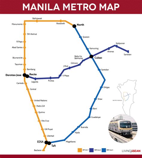 Where will the metro manila subway take you? ASEAN Metro/What was the 1st rapid transit electric rail ...