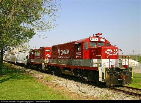 Rjcc 1824 Rj Corman Railroads Emd Gp16 At Versailles Kentucky By