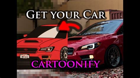 Turn Your Car Into A Cartoon Youtube