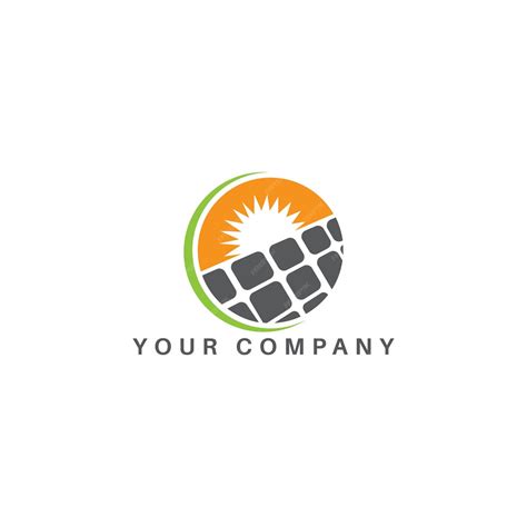 Icono De Diseño De Logotipo De Energía Solar Creativa Logotipo Solar