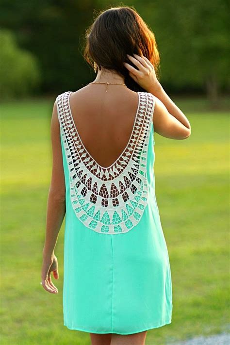 Summer Obsession Open Back Dresses Green Fashionista