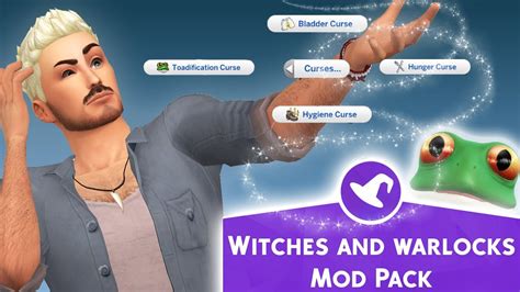 Witches And Warlocks Mod Pack The Sims 4 Youtube