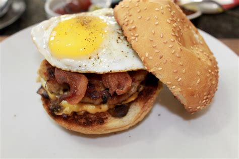 Breakfast Burger Bonitas Kitchen