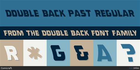 Double Back Font Fontspring