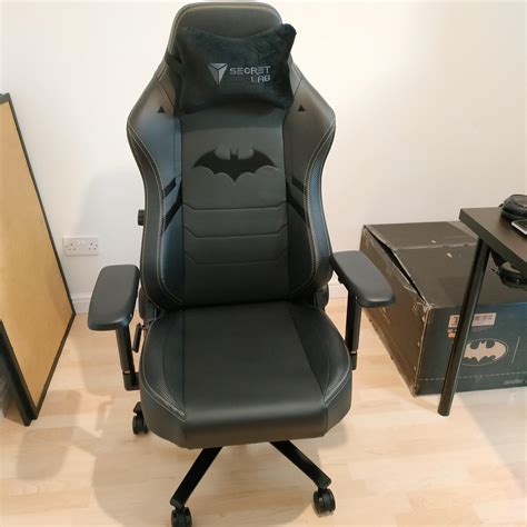 The Secret Lab Titan 2020 Dark Knight Gaming Chair Has Been Assembled