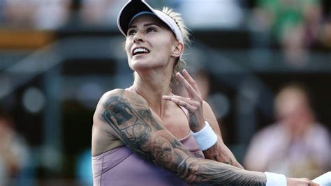 Inked Up Polona Hercog Leaves An Impression At Asb Classic Nz