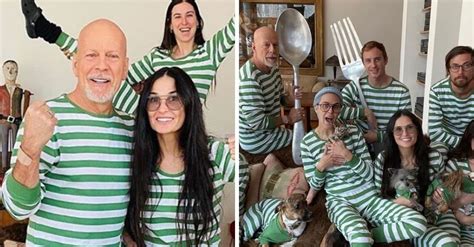 Bruce willis spent some quality time with three of his daughters rumer, tallulah and scout, even posing for bathroom selfies. Exes Demi Moore And Bruce Willis Isolate Together With ...