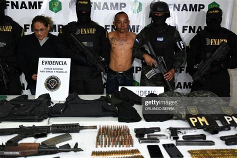 Honduran Anti Gang Force Present Mara Salvatrucha Gang Members News