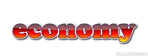 Economy Logo Free Logo Design Tool From Flaming Text