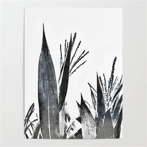 Watercolor Maize Foliage Poster By Coconut Watercolor Society6