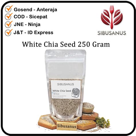Sahabat sekalian harus menyiapkan antara lain: Natural White Chia Seed 250 gr - Chia Seed Chiaseed ...