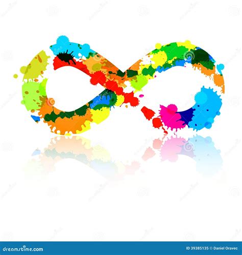 Abstract Vector Colorful Infinity Symbol Stock Vector Image 39385135