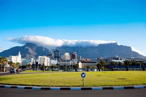 Cityscape Of Cape Town At The Western Cape In South Africa Stock Photo