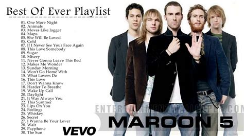 maroon 5 top songs