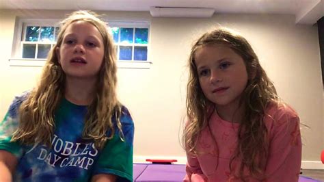 sister versus sister gymnastics challenge youtube