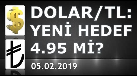 % usd/trl (amerikan doları türk lirası). DOLAR TL: YENİ HEDEFİ 4 95 Mİ? - YouTube