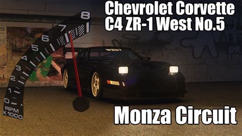 Assetto Corsa Chevrolet Corvette C4 ZR 1 West No 5 Monza Circuit