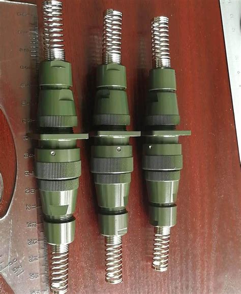 The male component, called a plug. Water proof cable connectors FQC18 series - KP (China ...