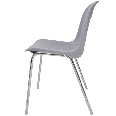 Пластиковые стулья: белые пластмассовые стулья на металлокаркасе ...