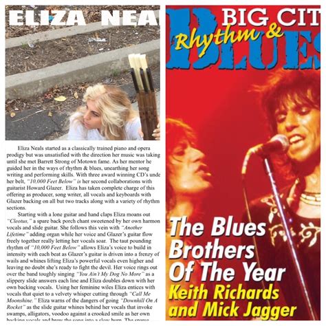 Eliza Neals ⋆ Big City Blues Magazine Lifting Powerful Haunting