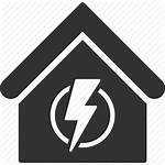 Icon Supply Power Electric Symbol Building Pictogram